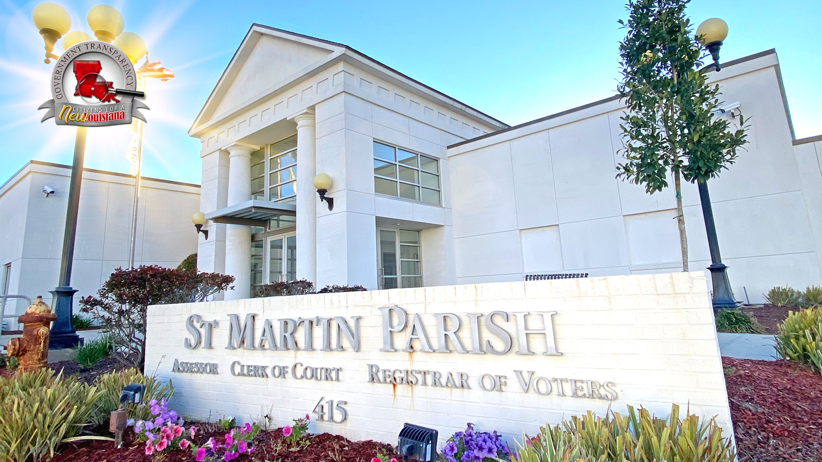 SUNSHINE WEEK REGISTRARS OF VOTERS Citizens for a New Louisiana