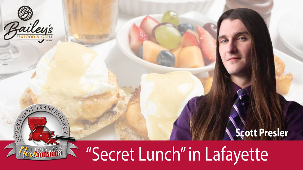 Scott Presler "Secret" Lunch
