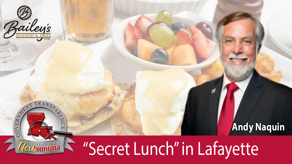 Andy Naquin Secret Lunch