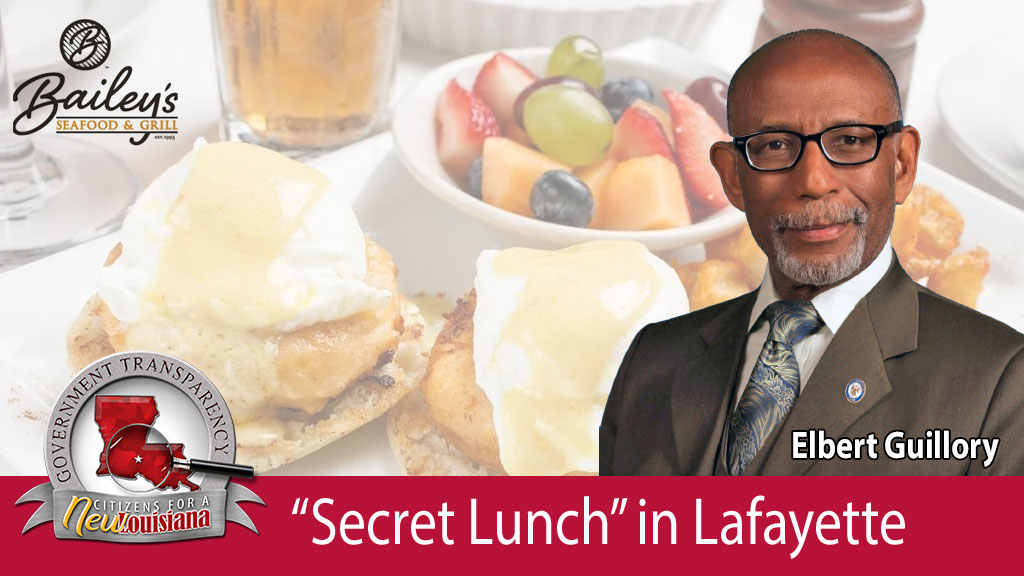 Secret Lunch with Elbert Guillory