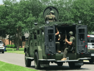 Armored Personnel Carrier - Lafayette Parish Sheriff