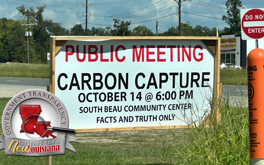 Beauregard Voters Reject Carbon Capture