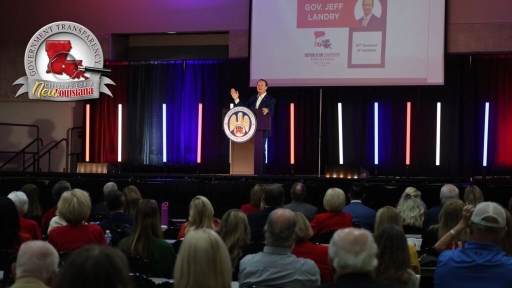 Governor Jeff Landry - LAGOP November 1, 2025, Alexandria, LA