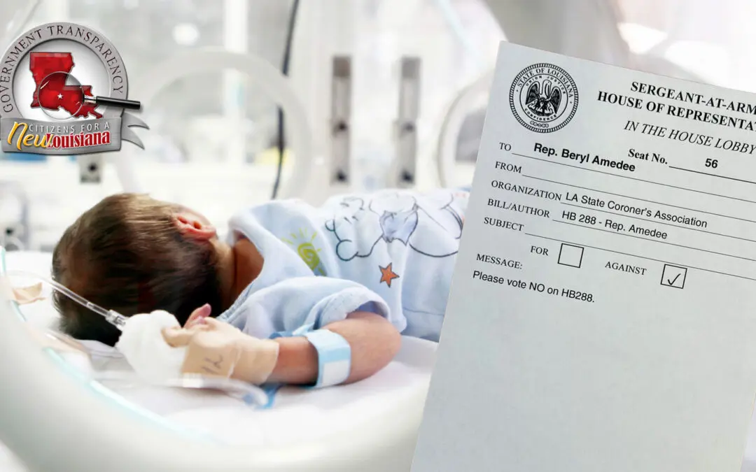 Louisiana’s Infant Mortality Crisis The Advocate Got Wrong