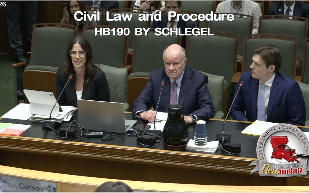 HB190: Louisiana’s New Software Law — A Gift to Trial Lawyers