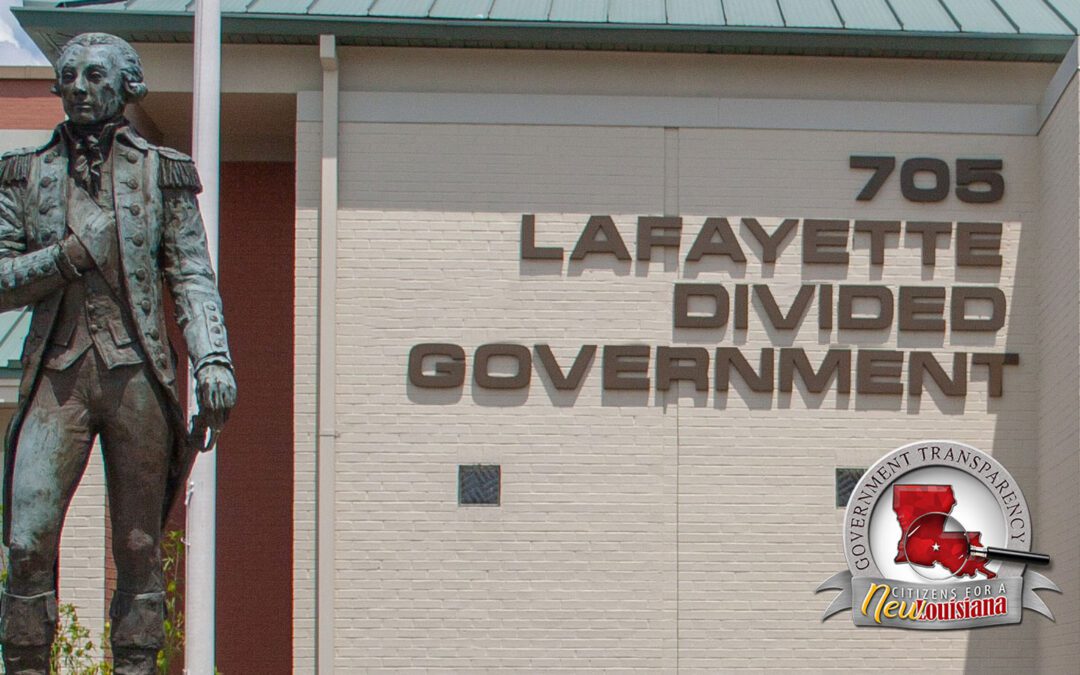 Lafayette: A Million-Dollar Scheme to Outsource the Mayor
