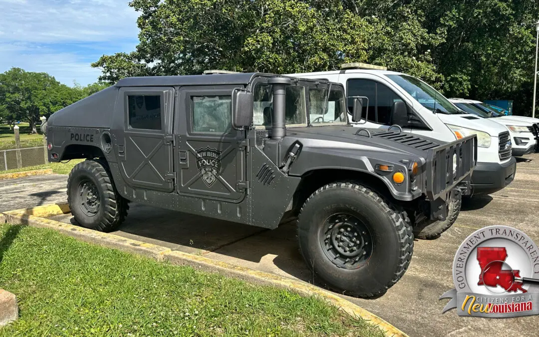 NEW IBERIA: They Finally Admitted There Was a Problem