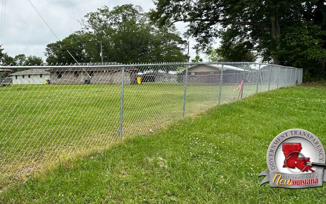Carencro Government Builds $25,400 Fence On Private Property