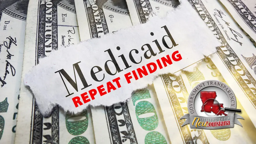 Medicaid Repeat Finding