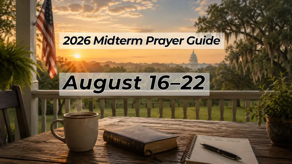 2026 Midterm Prayer Guide: August 16–22