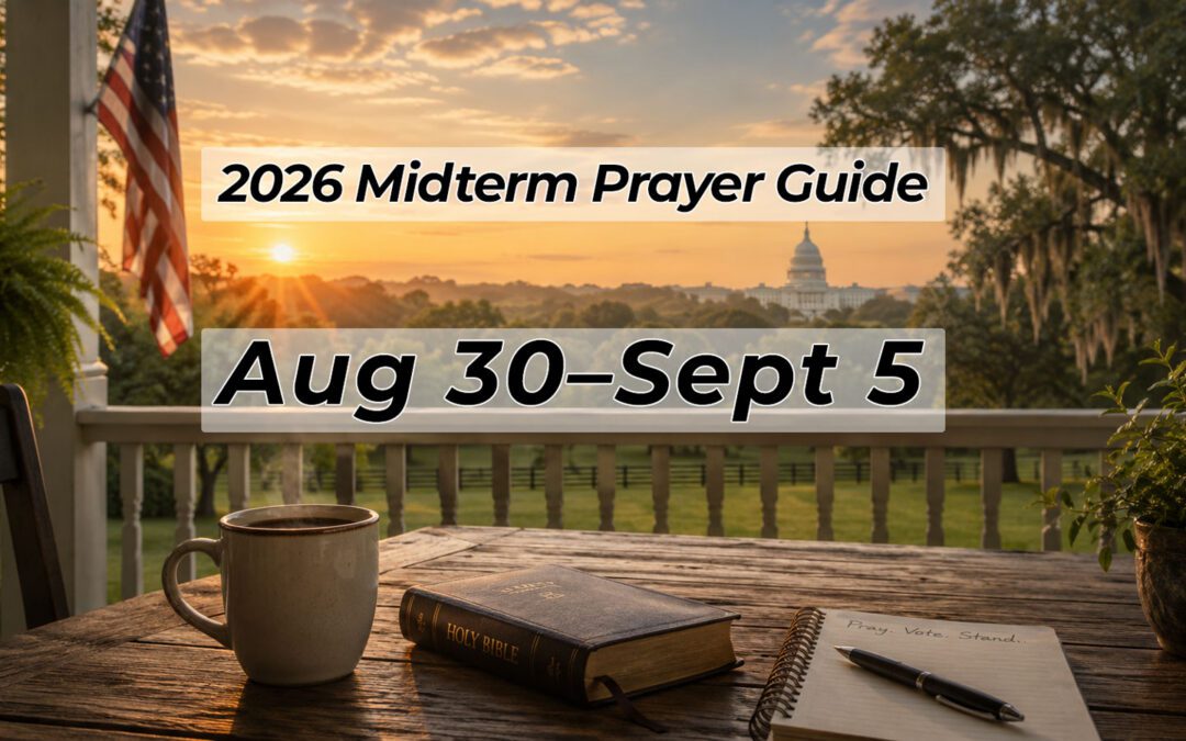 2026 Midterm Prayer Guide: August 30 – September 5