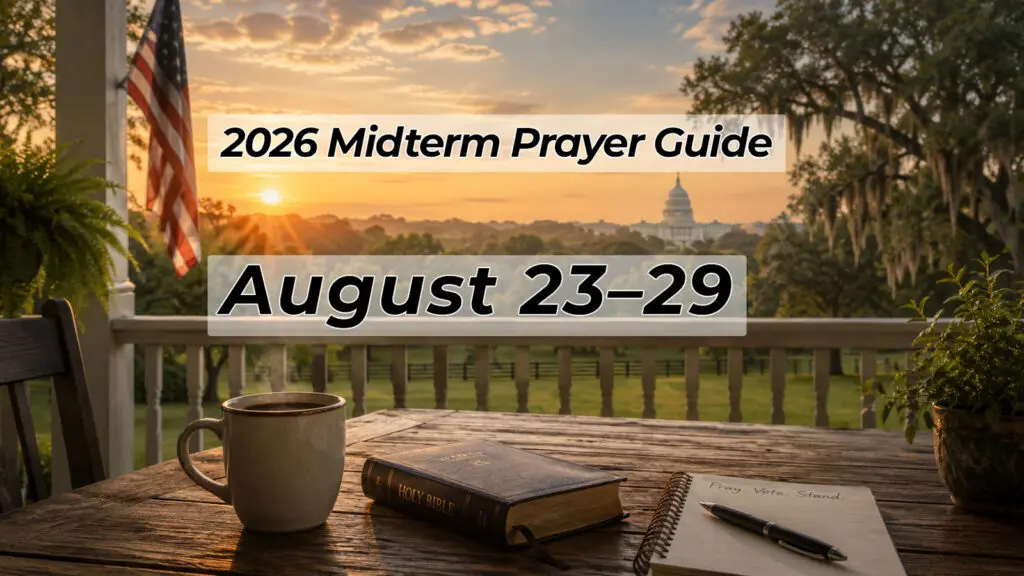 2026 Midterm Prayer Guide: August 23-29 2026