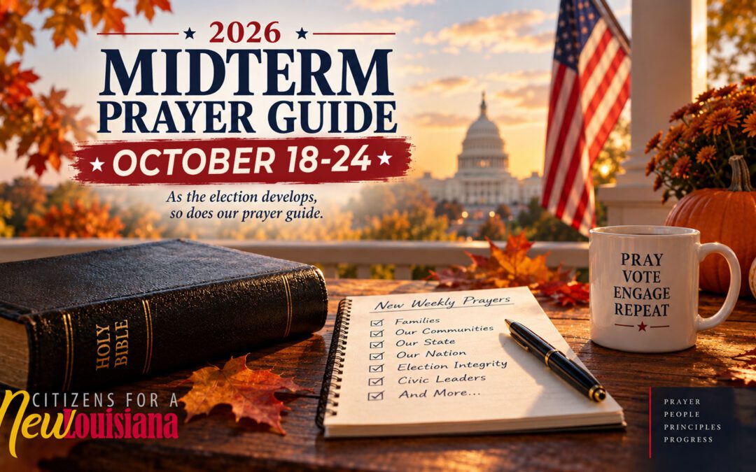 Midterm Prayer Guide: October 18–24