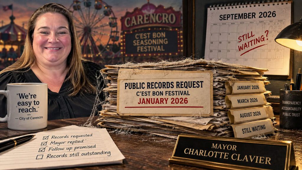 Carencro Clarlotte Clavier — no records for you!