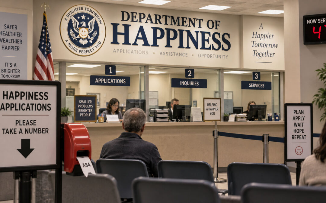 Who Told Government It Was Responsible for Happiness?