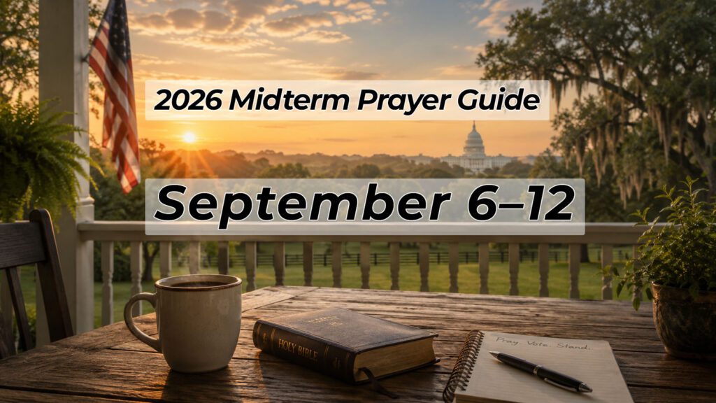 2026 Midterm Prayer Guide: September 6 - 12, 2026