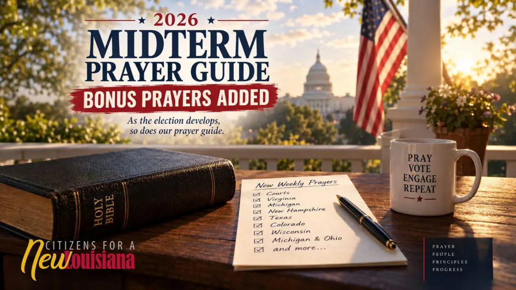 2026 Midterm Prayer Guide Reprise